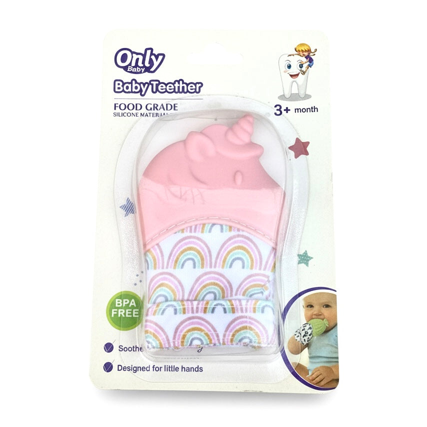 Unicorn Hand Teether