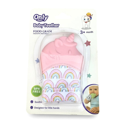 Unicorn Hand Teether