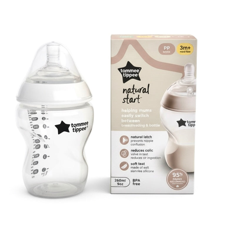 Tommee Tippee 260ml Feeding Bottle 3M+
