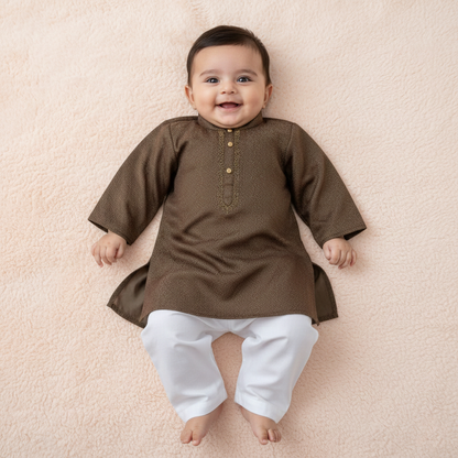Kurta With White Pajama