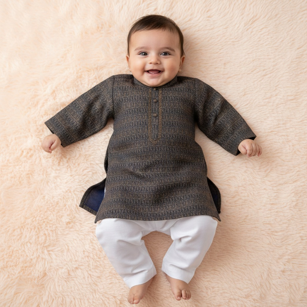 Kurta With White Pajama