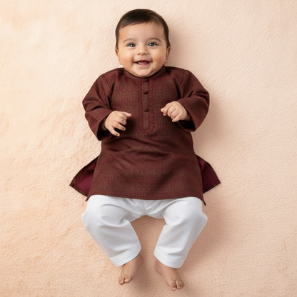 Kurta With White Pajama