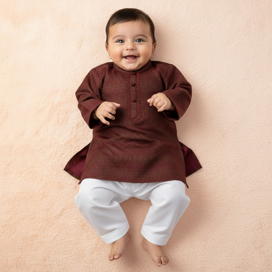 Kurta With White Pajama