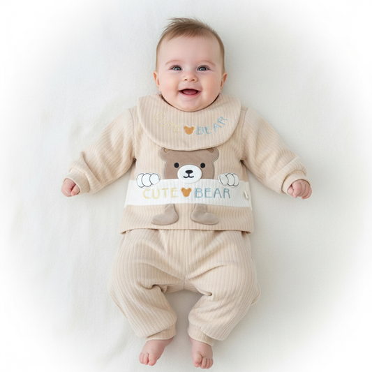 Cute Baby 3 Piece Shirt Pajama