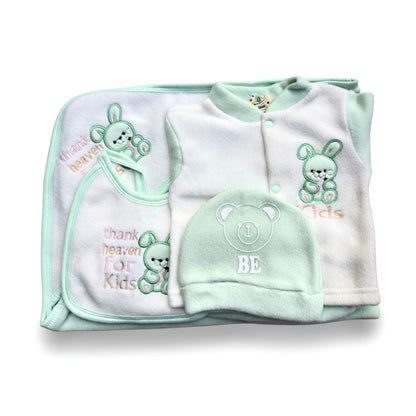 Baby Charm Fleece 5 Piece Starter Set