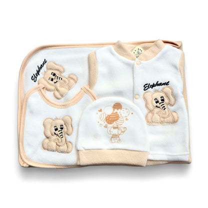 Baby Charm Fleece 5 Piece Starter Set