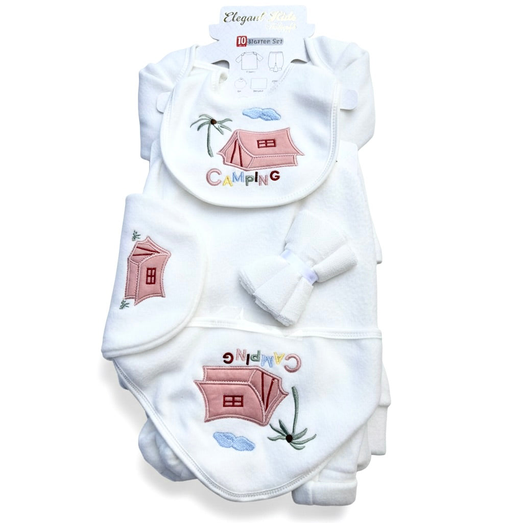 Camping Fleece 10 Piece Starter Set