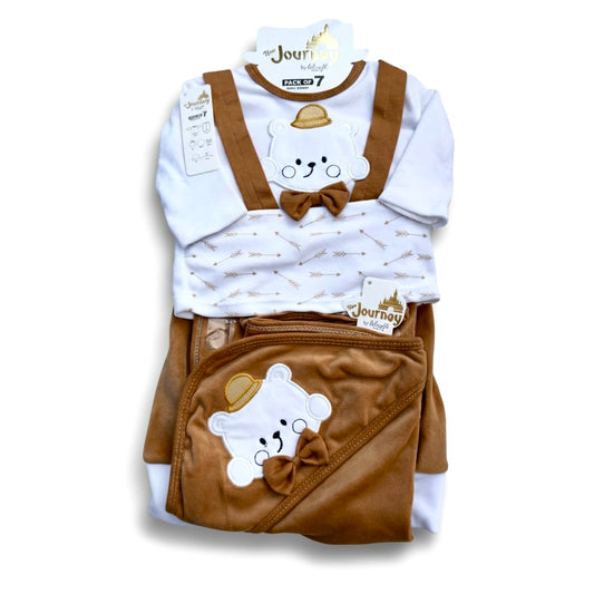 Bear Bow Fleece 7 Piece Starter Set