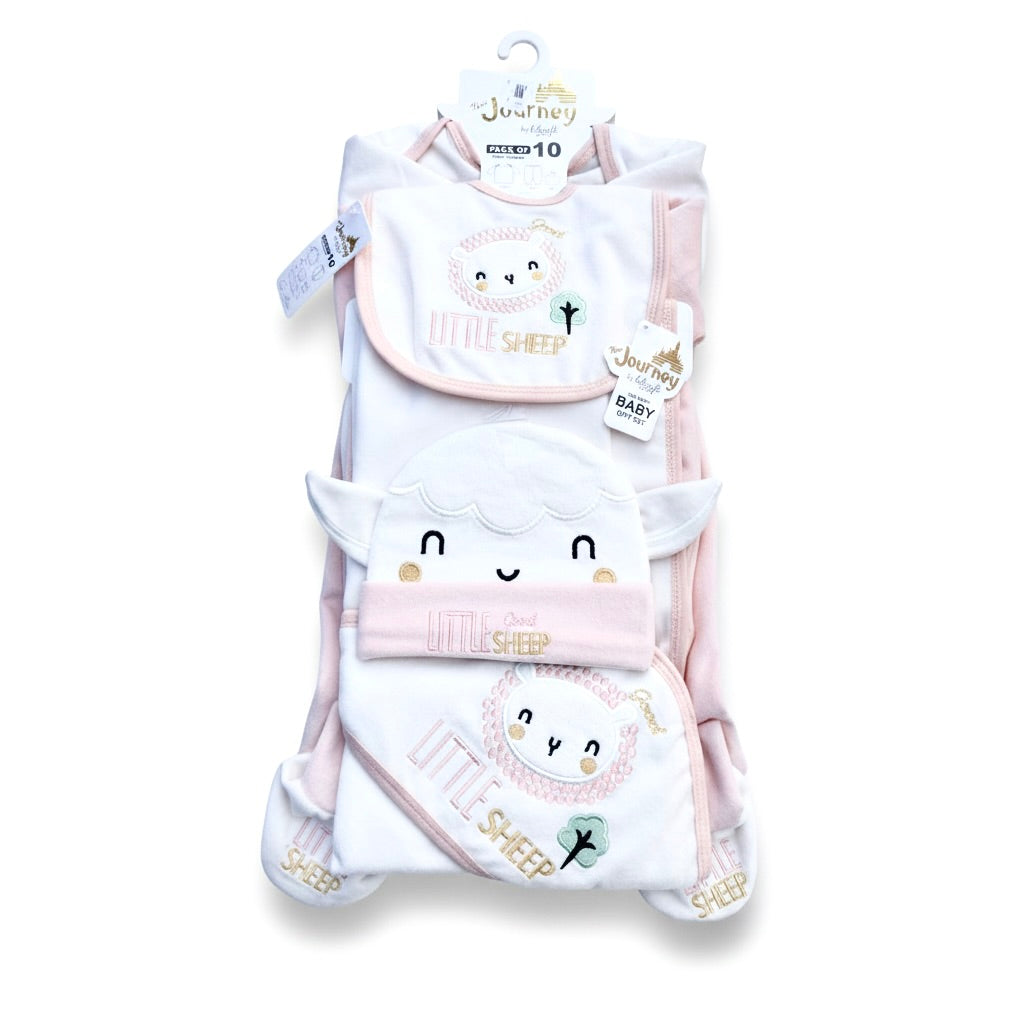 Little Sheep Fleece 10 Piece Starter Set