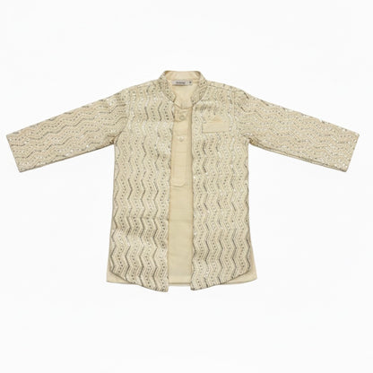 Bloom Kurta Pajama with Coat