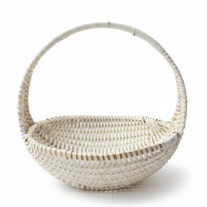 Oval Wooden Gift Basket