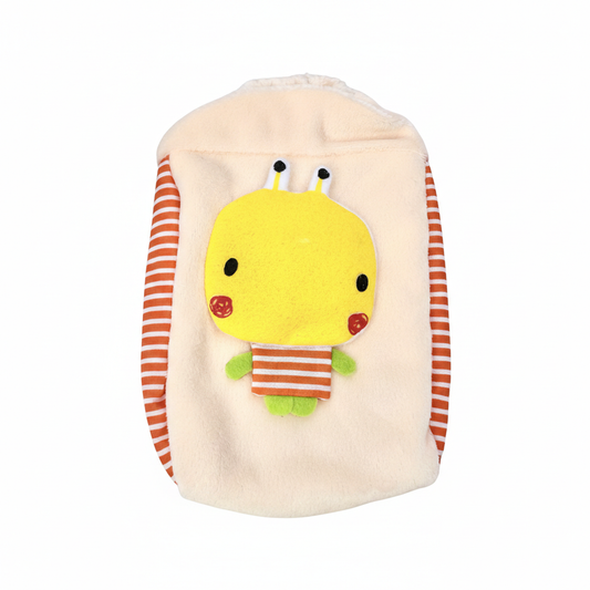 Yellow Baby Stripes Warm Feeder Cover