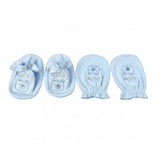 Cute Botties & Mittens 2 Pieces (Premium)