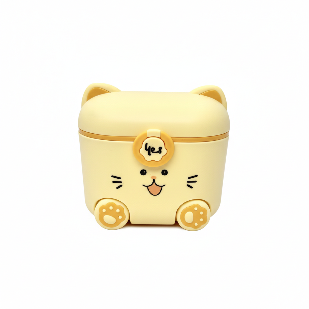 Cute Cat Milk Container