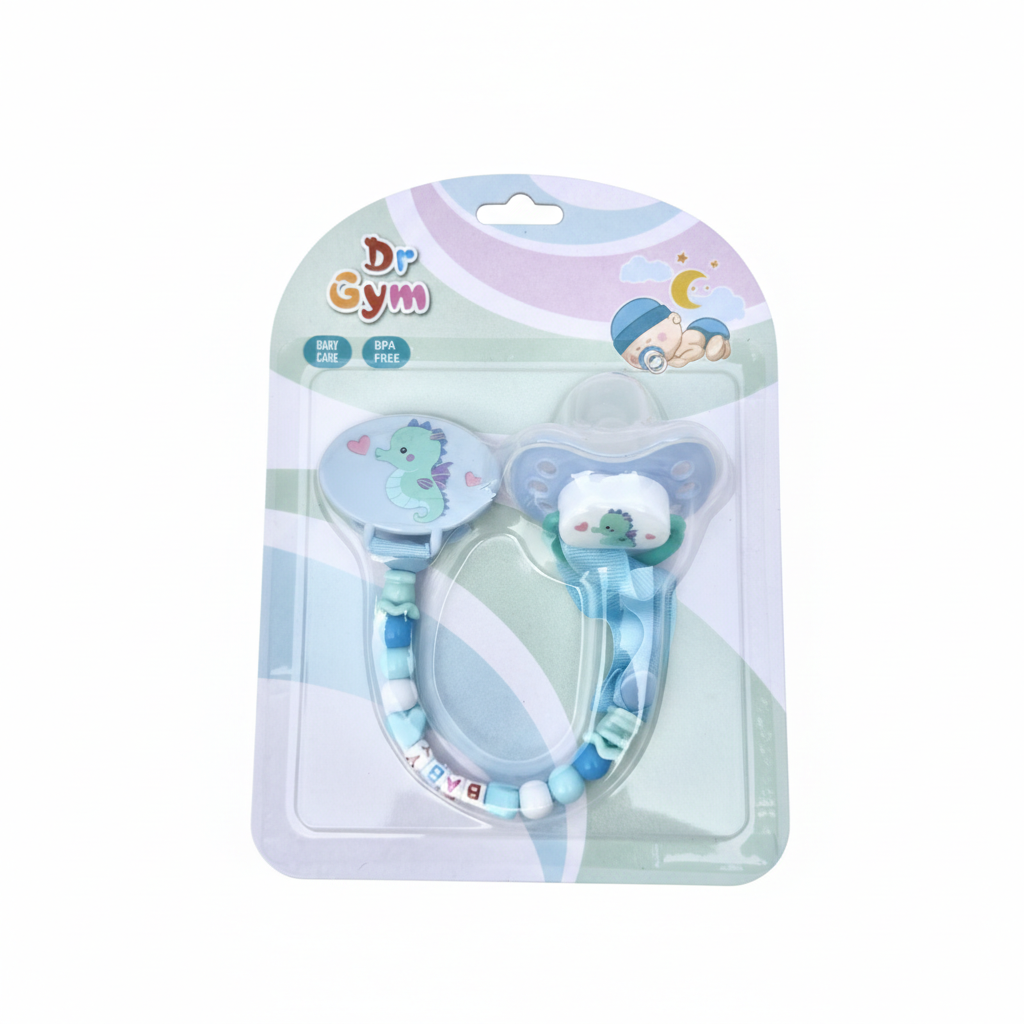 Ocean Pacifier & Chain (Imported)