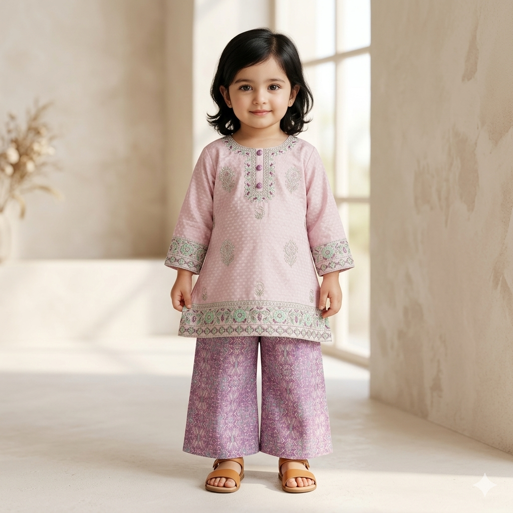 Ayla Embroidered Eid Wear Set