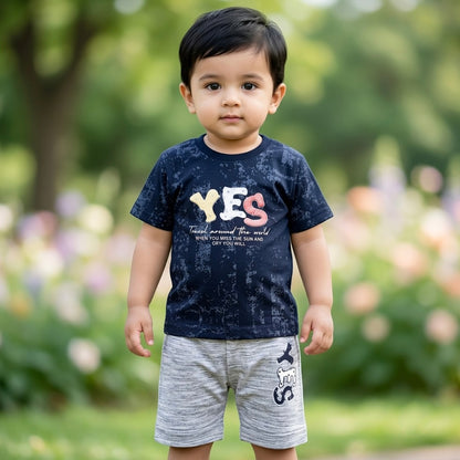 Kids Shirt & Short Set YES