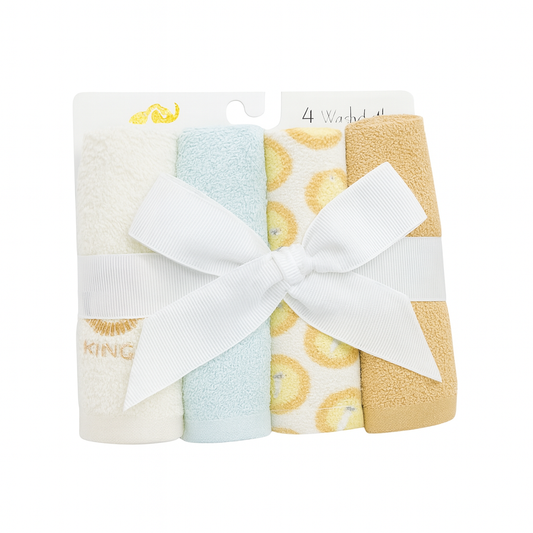 Bebe Favour Lion King 4 Piece Face Towel Set