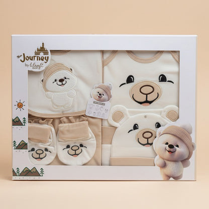 Happy Bear 10 Piece Winter Starter Set Gift Box