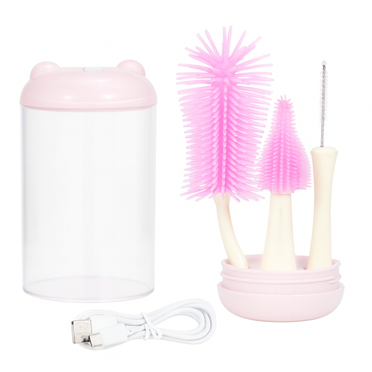 Bottles & Feeders Cleaning Set With Disinfection Lamp