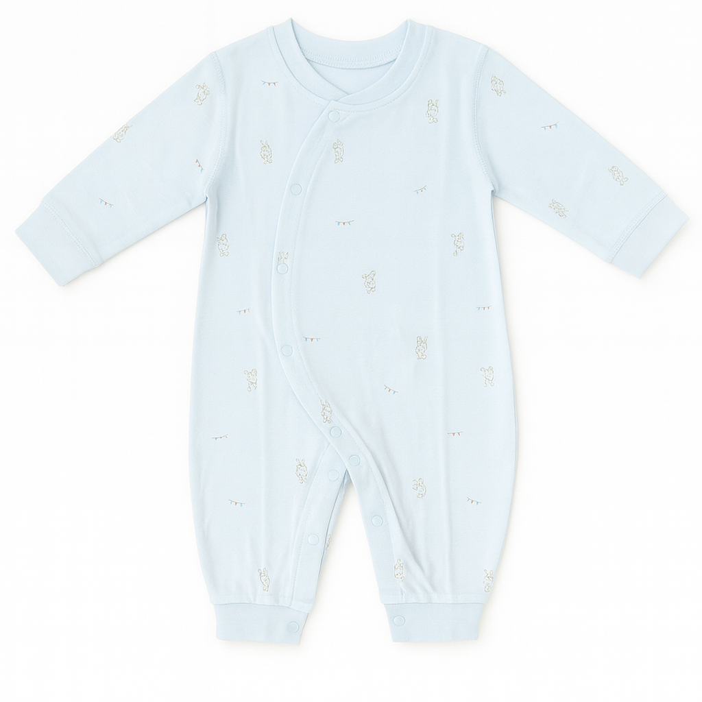 Teddy Balloon Baby Romper