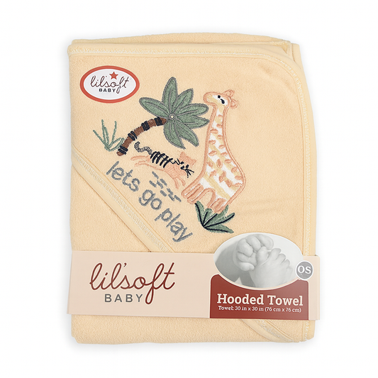 Giraffe LilSoft Hooded Towel